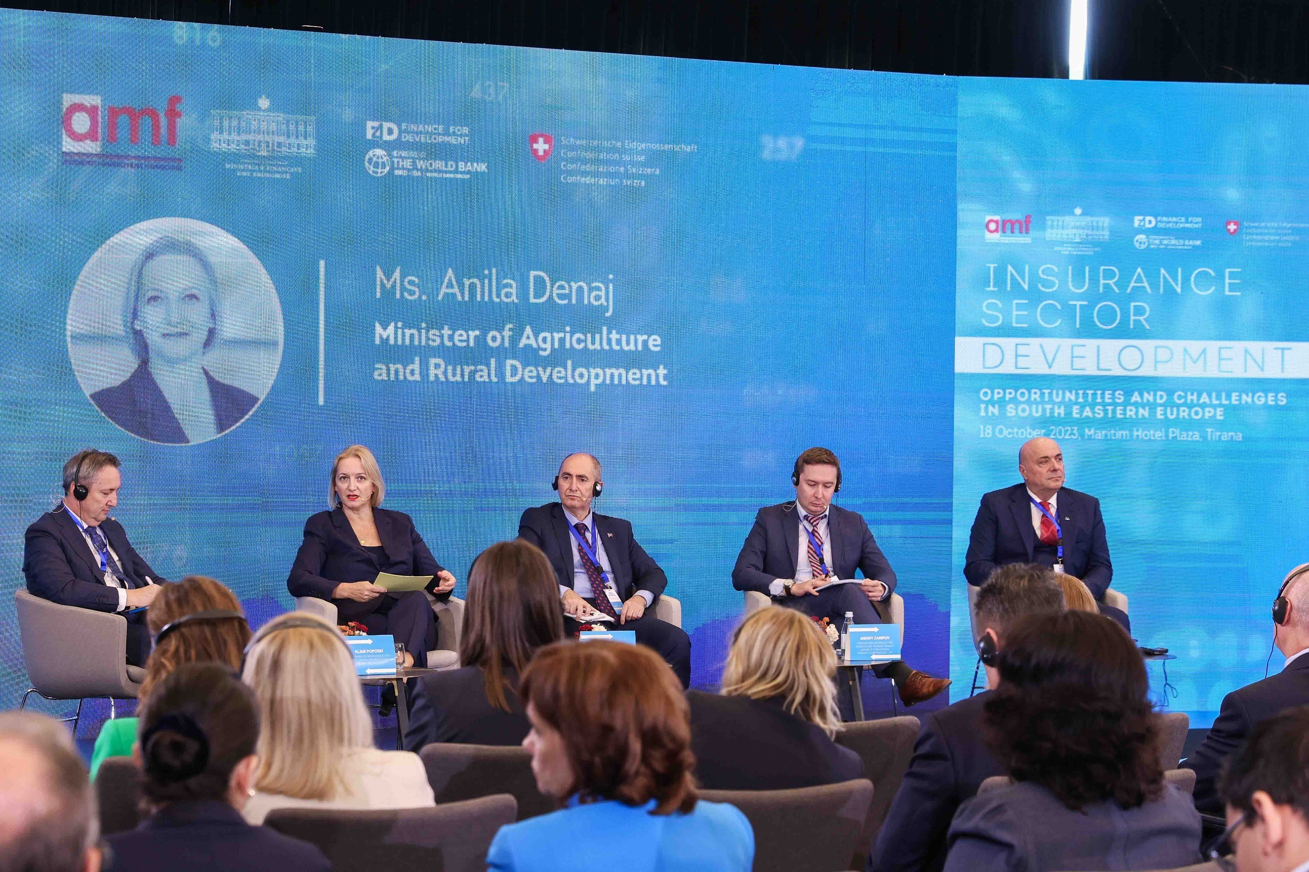 Ministrja Denaj: Sigurimi në bujqësi, i rëndësishëm në kushtet e ndryshimeve klimatike